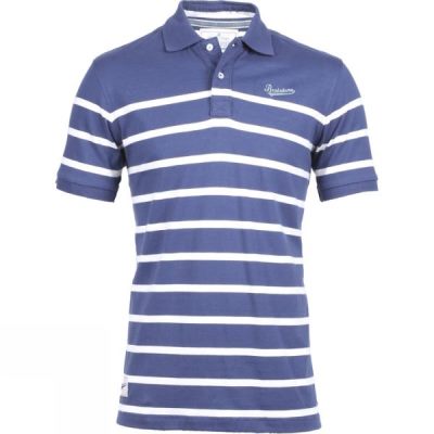 Polo Brakeburn Stripe Hombre Azul Marino - Chile NDO126573